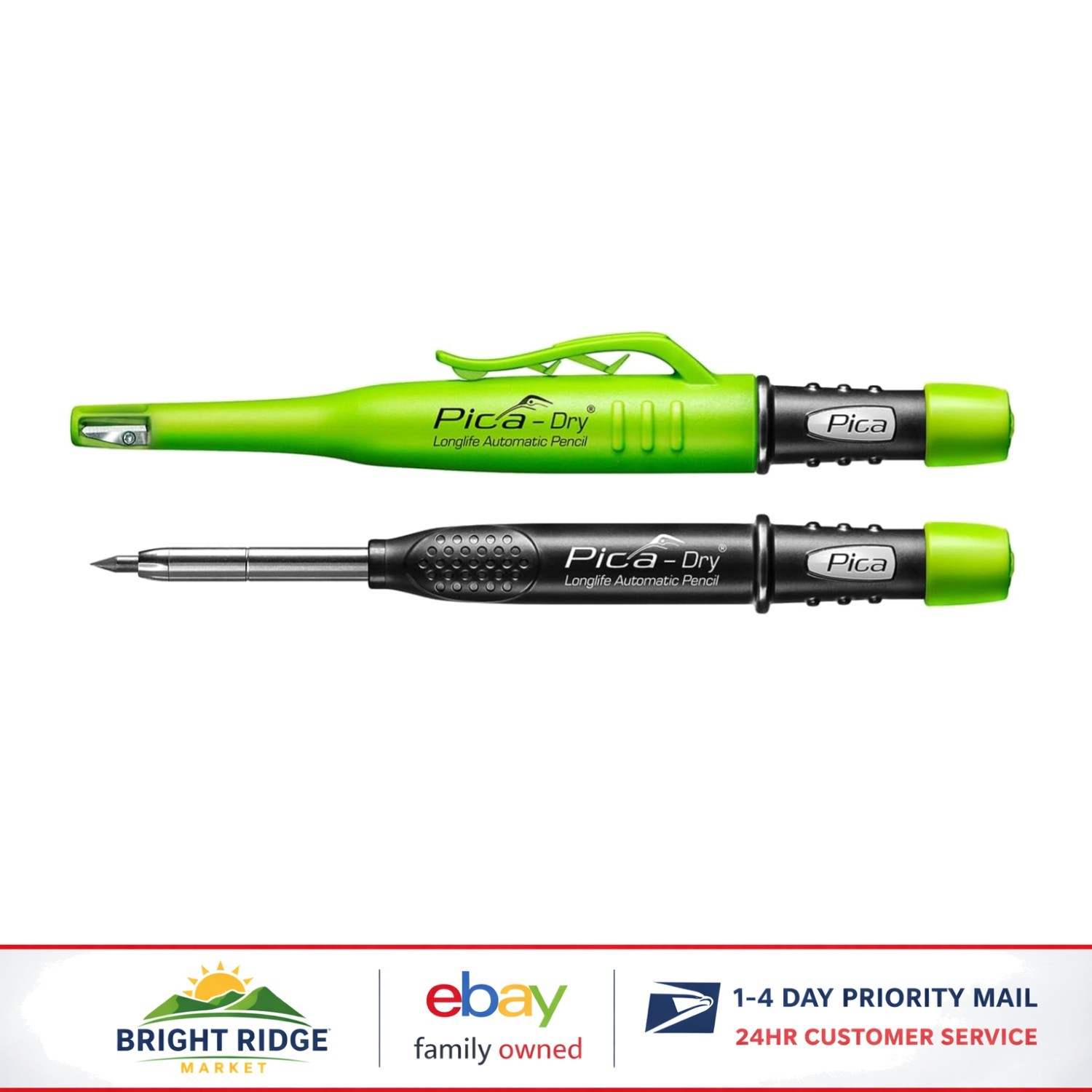 Ambidextrous Mechanical Pencil with Comfortable Grip for Left and Right Handed