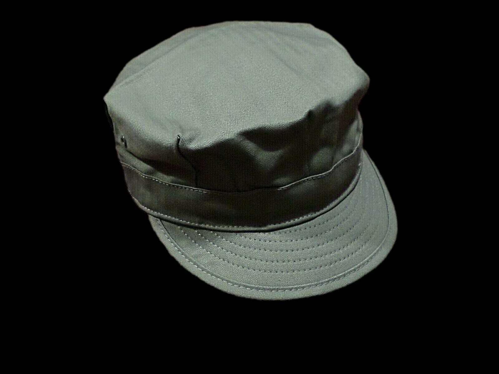 U.S MILITARY WWII REPRODUCTION HBT CAP HAT SIZE XX- LARGE HERRINGBONE TWILL