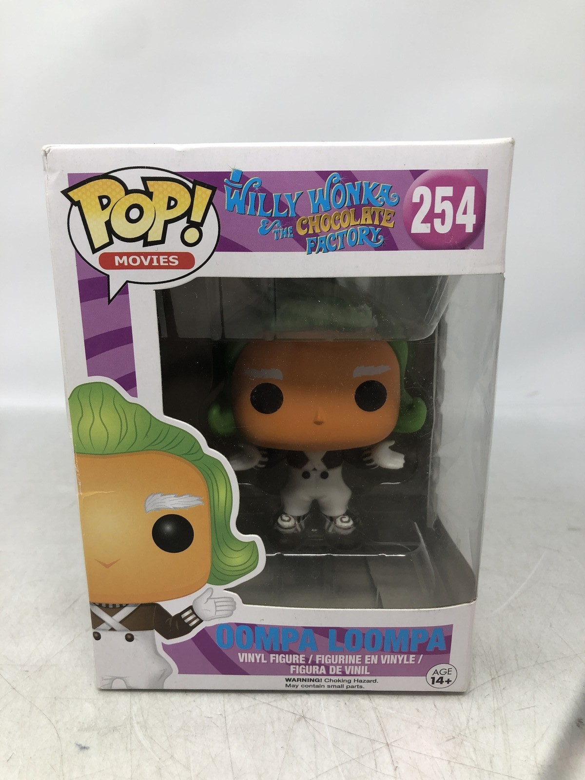 Funko Pop! Willy Wonka Oompa Loompa #254 Movies Vinyl Figure