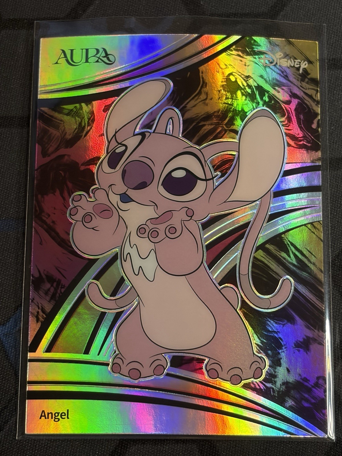 2025 Kakawow Aura Disney Silver Parallel Refractor Angel #AD-I-69