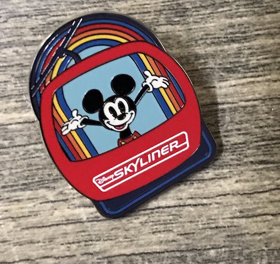 Disney Skyliner Pins Mickey Pluto Goofy Chip & Dale You Choose