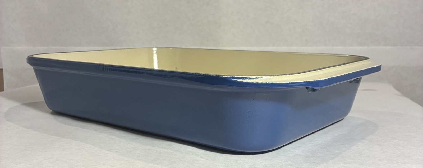 LE CREUSET Rectangular Classic 40 Enameled Cast Iron Roaster Lasagna In Blue