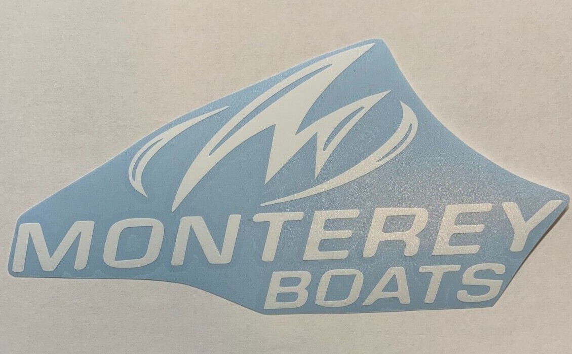 Monterey Boats Logo #2 Die Cut Vinyl Decal High Quality Outdoor Sticker Boat Car