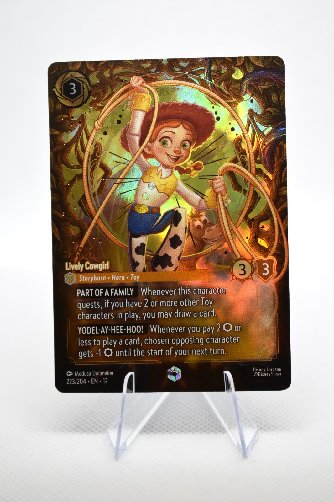 Jesse Lively Cowgirl 223/204 Enchanted Disney Lorcana – Wilds Unknown | NM