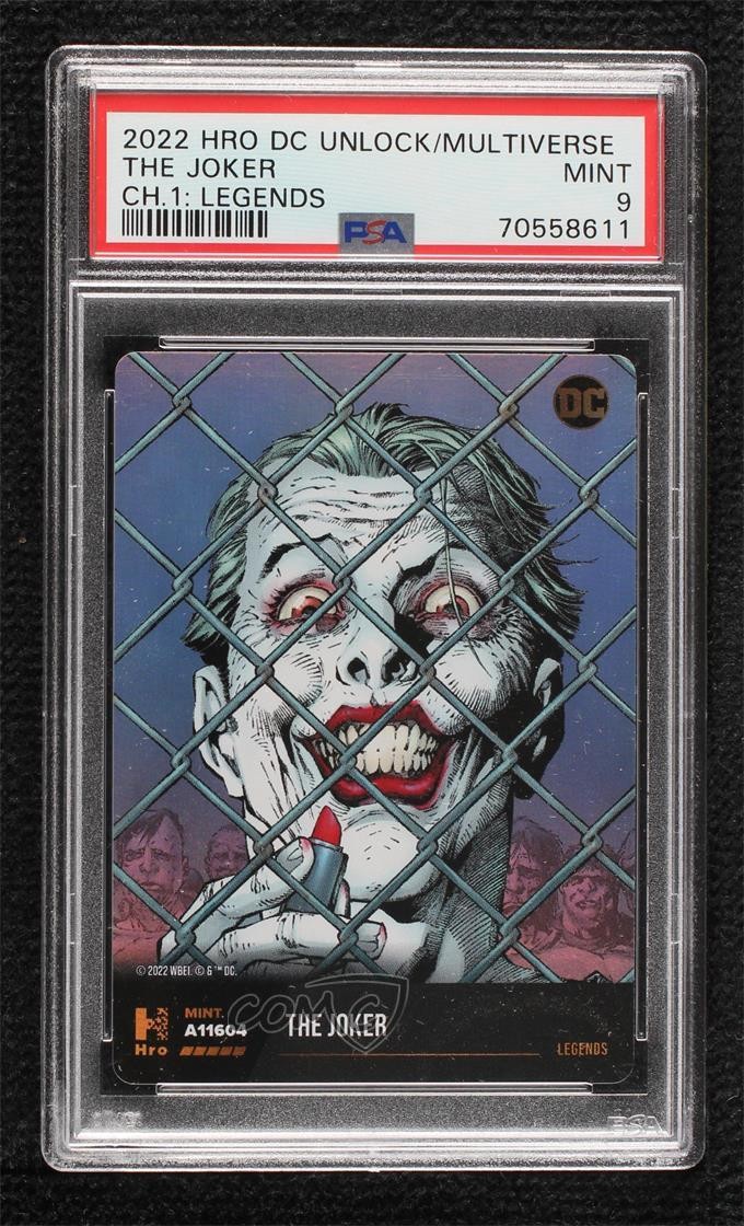 2022 HRO DC Comics Legends The Joker 3zh