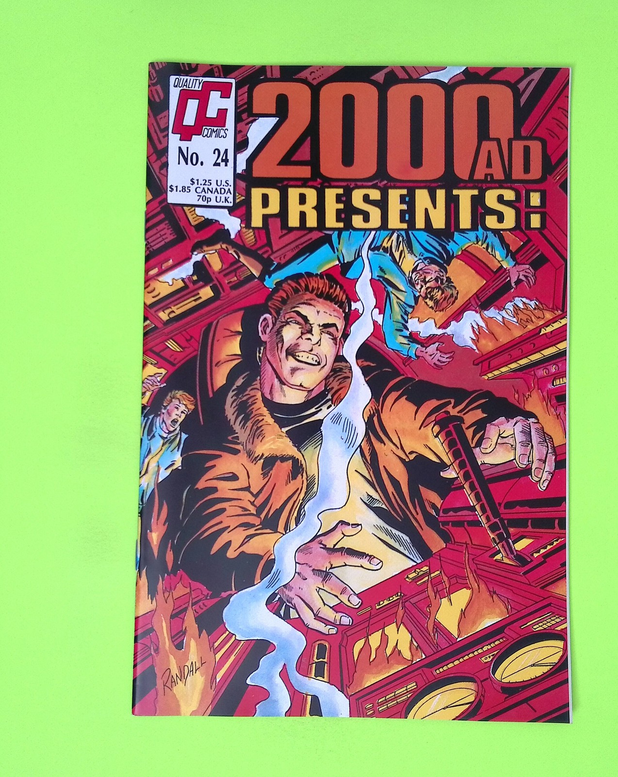 2000 A.D. Presents #24 1988 Quality Communications High Grade W193-241