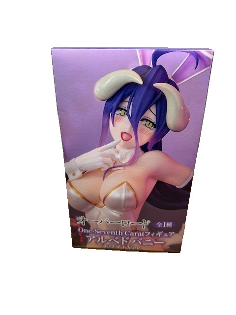 Overlord Albedo Bunny Figure One-Seventh Carat Prize Figure New Anime Japan
