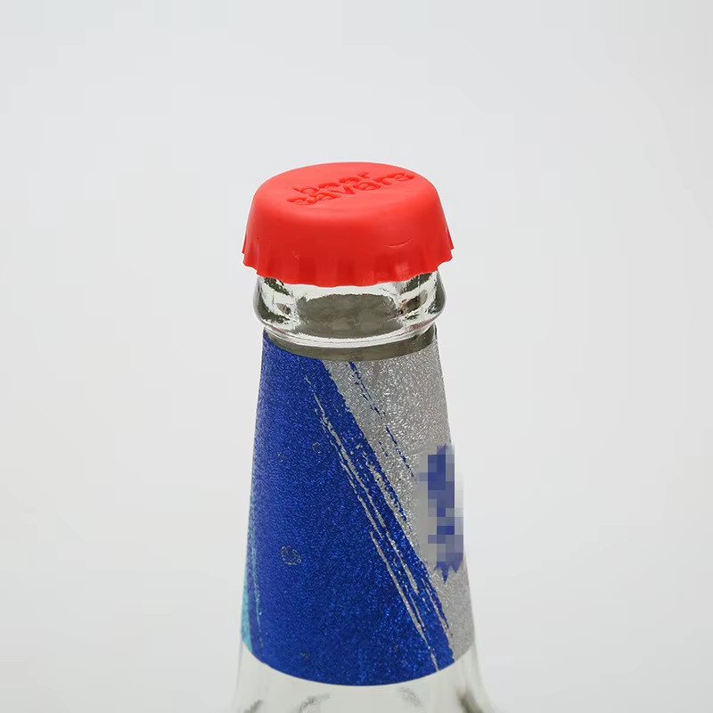 Reusable Silica Gel Bottle Cap Sealed Beer Cap Vinegar Soy Sauce Bottle Soda Col