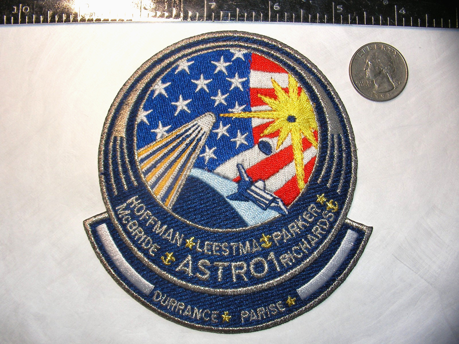 Cancelled Mission STS-61E Retrorocket Replica Patch NASA Space Shuttle 43/50