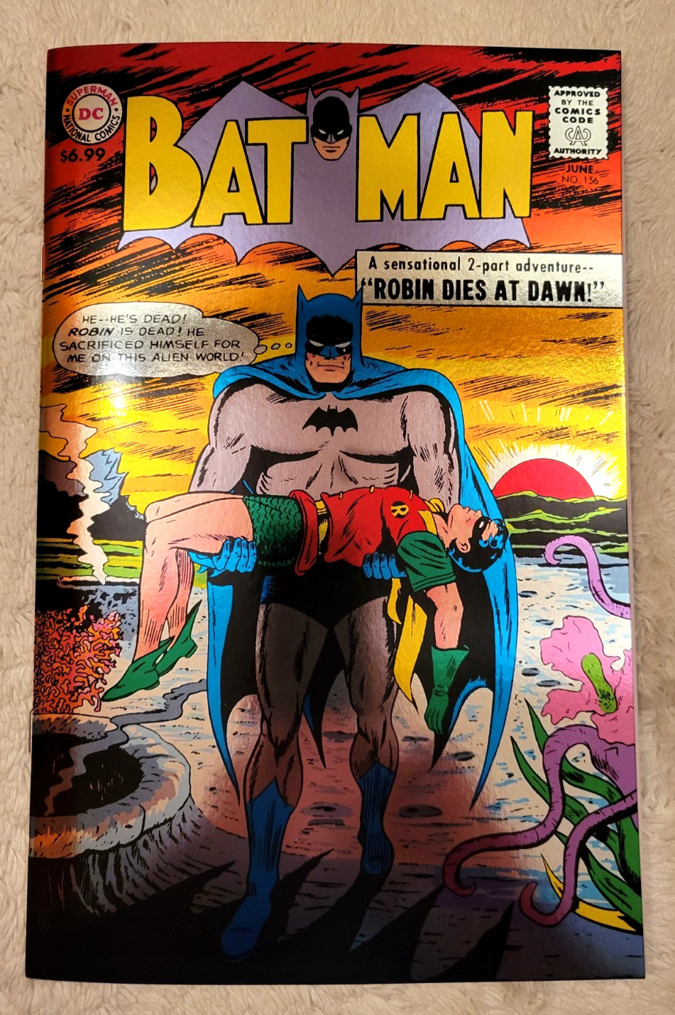 BATMAN #156 FACSIMILE FOIL EDITION – ICONIC COVER ART – DC COMICS/2026