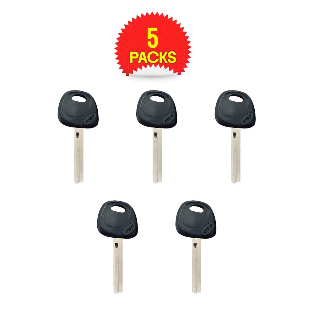 HY18-P Plastic Head Key Blank Nickel