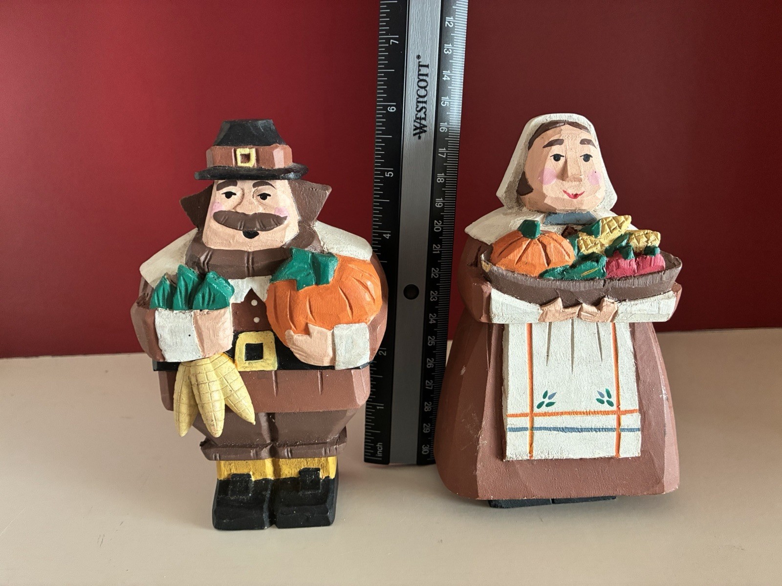 Midwest Of Cannon Falls Complete Thanksgiving Wood Set Blocks Pilgrims Turkey
