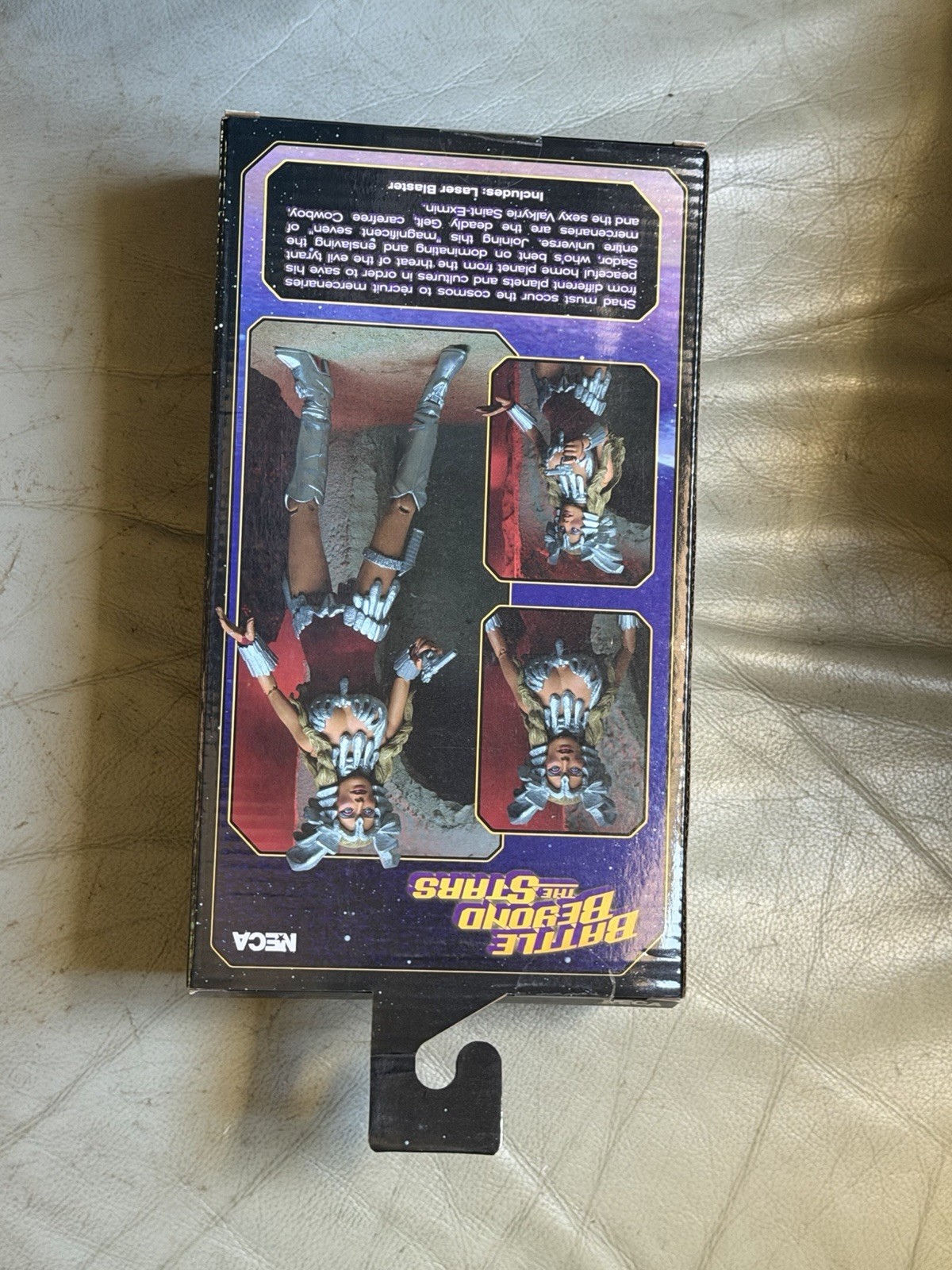 NECA Valkyrie Saint-Exmin Battle Beyond the Stars Sybil Danning Signed W Writer!