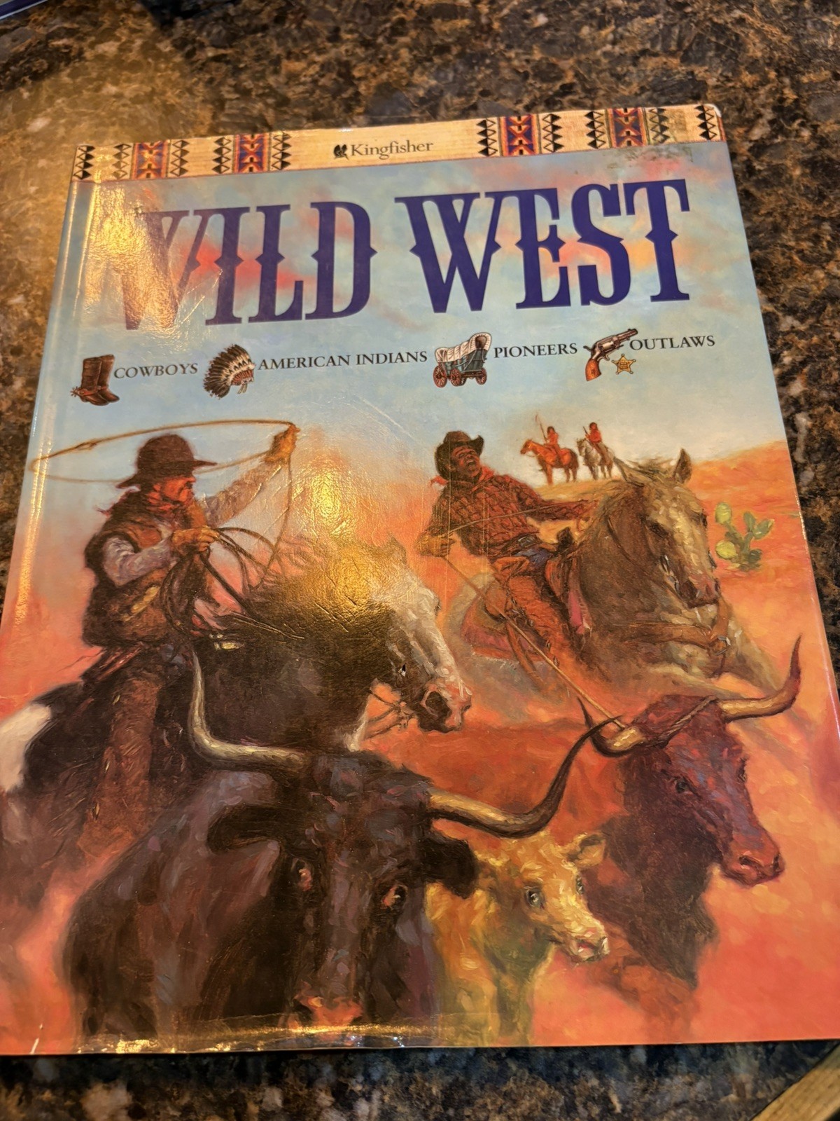 Wild West by Mike Stotter Cowboys American West Pioneers Outlaws