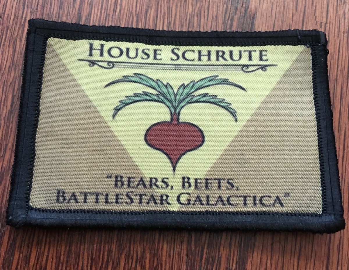 Dwight Schrute Assistant to the Regional Manager Morale Patch Funny Tactical