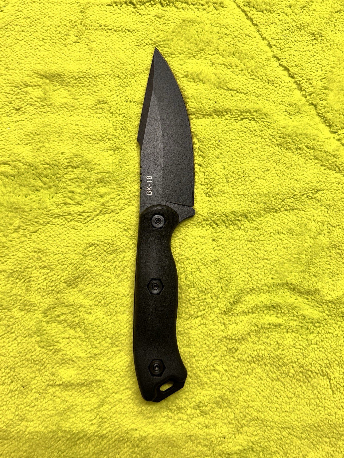 New KA-BAR BK-18 Becker Harpoon Fixed Blade Knife W/ Sheath Made In USA NIB