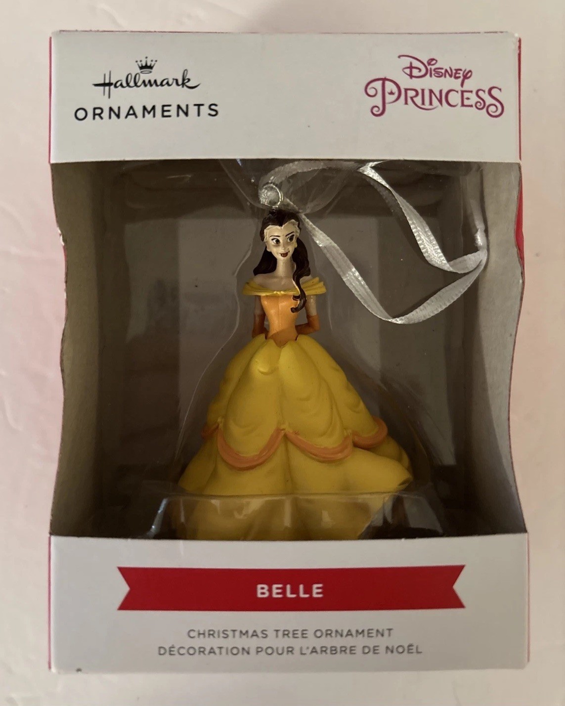 Hallmark Disney Belle The Beauty and The Beast Christmas Ornament New In Box