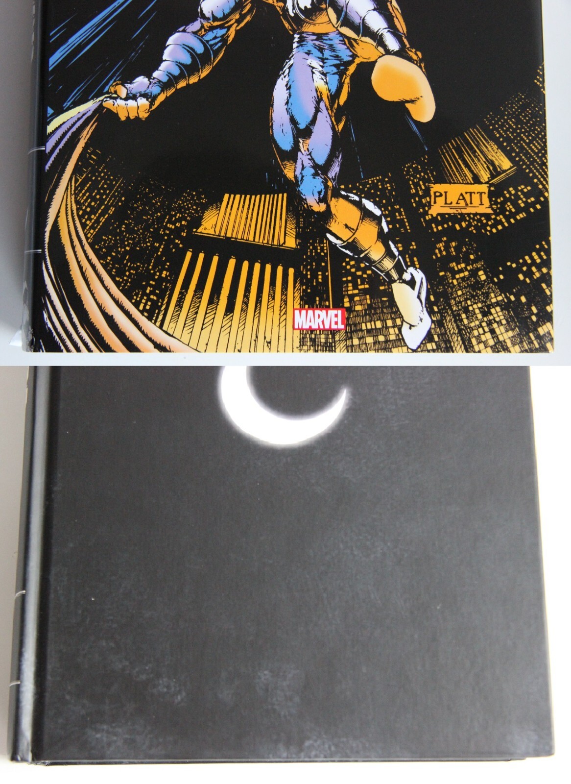 SIGNED DAMAGED MARVEL MARC SPECTOR MOON KNIGHT VOL 2 OMNIBUS HC HARDCOVER VG+