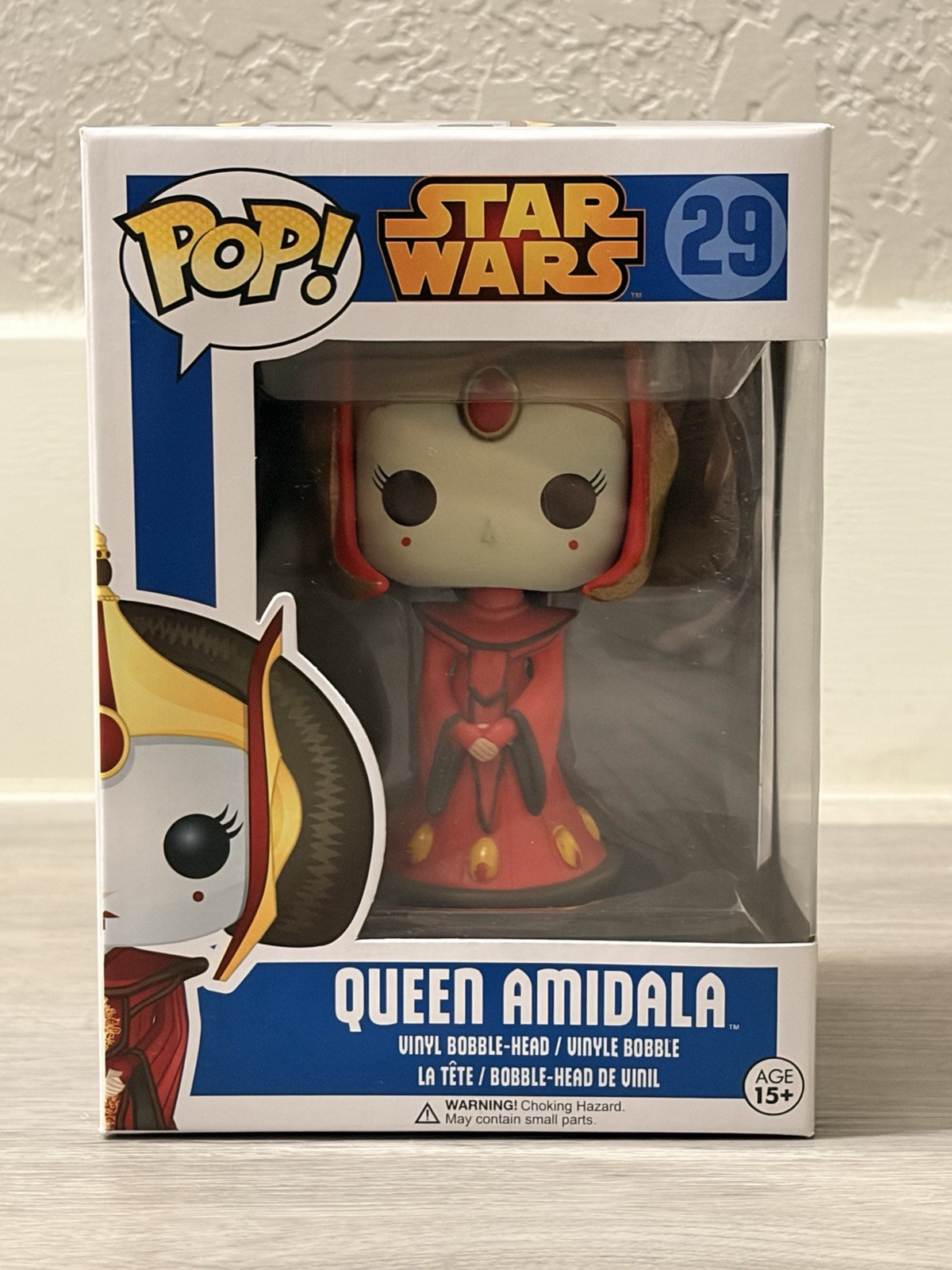 Funko Pop! Star Wars 29 Queen Amidala Vaulted/ Retired NIB RARE HTF
