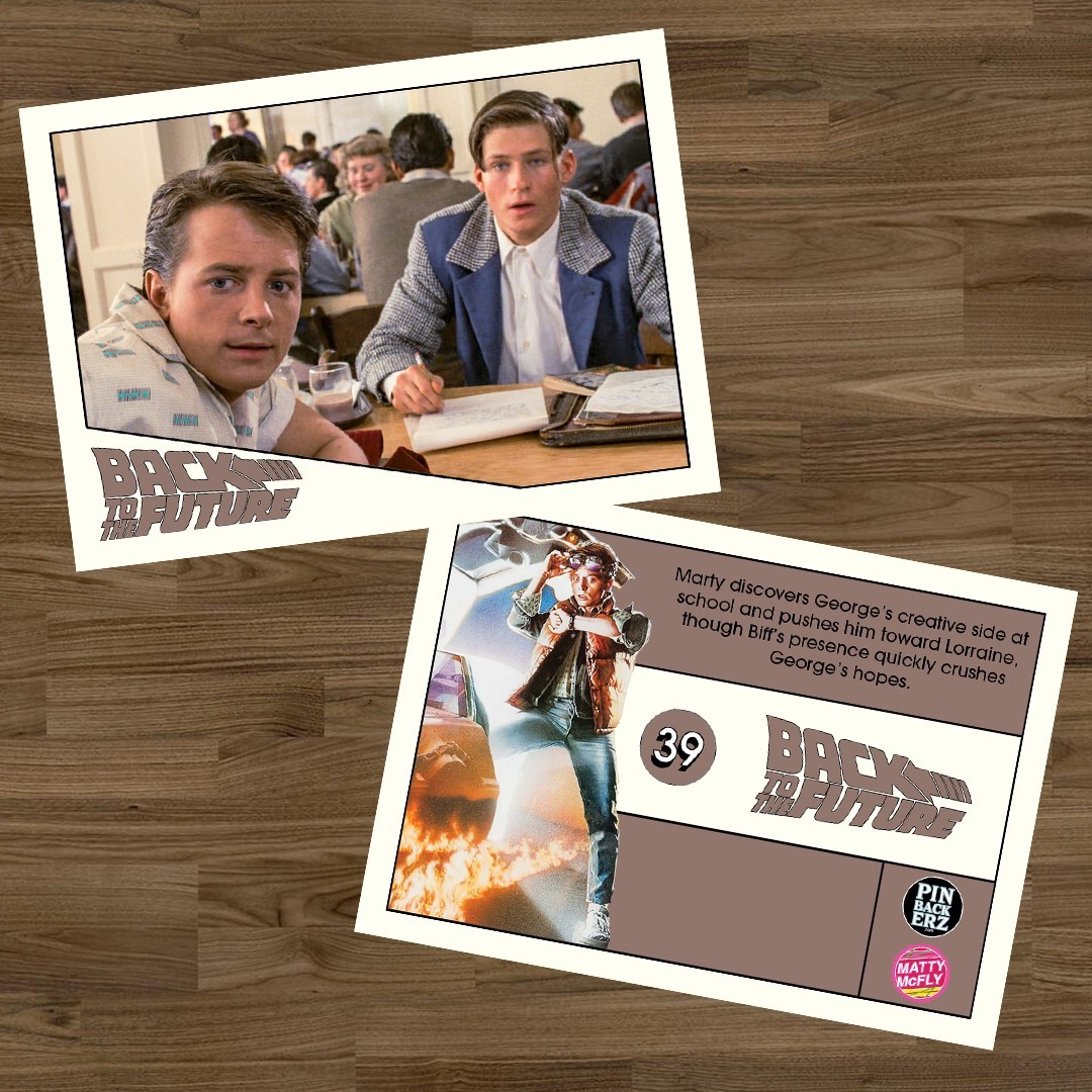 Back to the Future 1985 Kellogg’s Style Trading Cards – EXPANSION SET #4