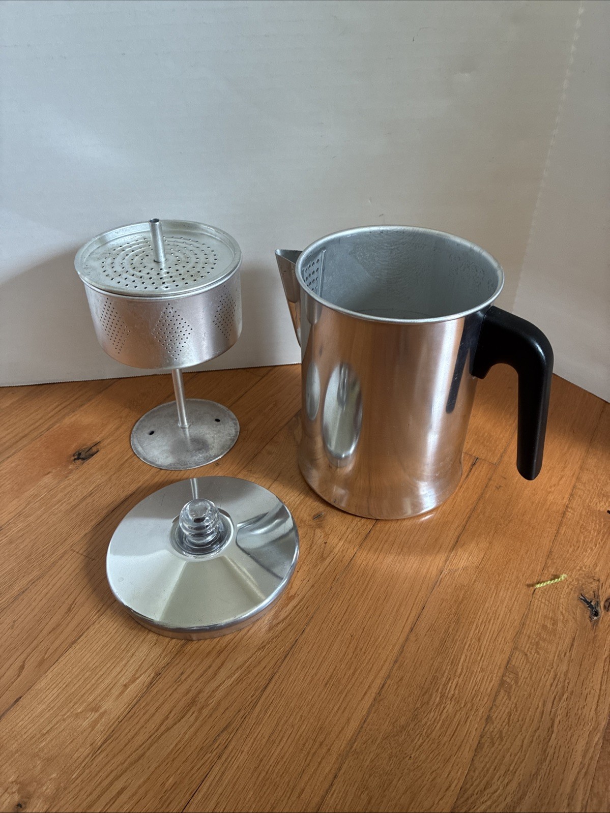 Aluminum Ware Stove Top Coffee Pot Percolator 8 Cup Camping