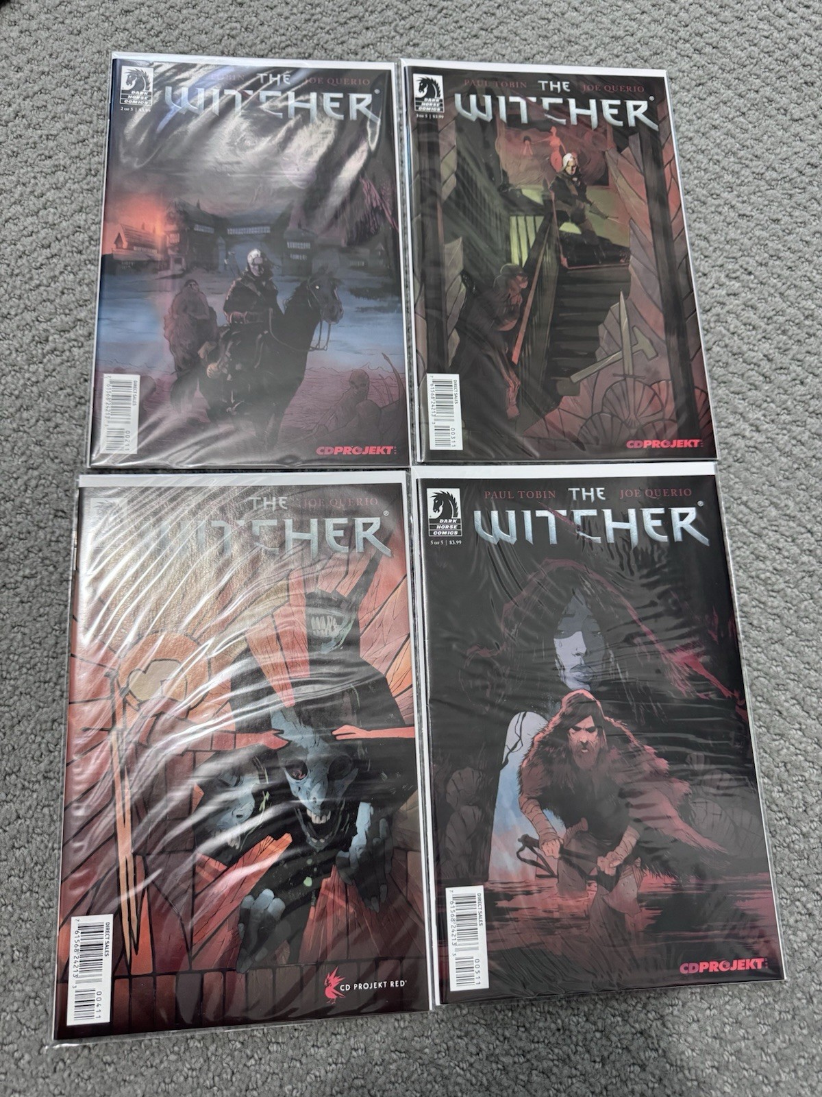THE WITCHER #2-5 Lot (2014, Dark Horse) Comic