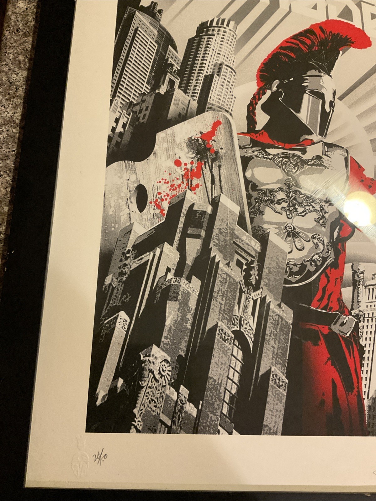 Nomadé Limited Edition Signed Framed Art Print 26/150 w/ Stamp of Authenticity
