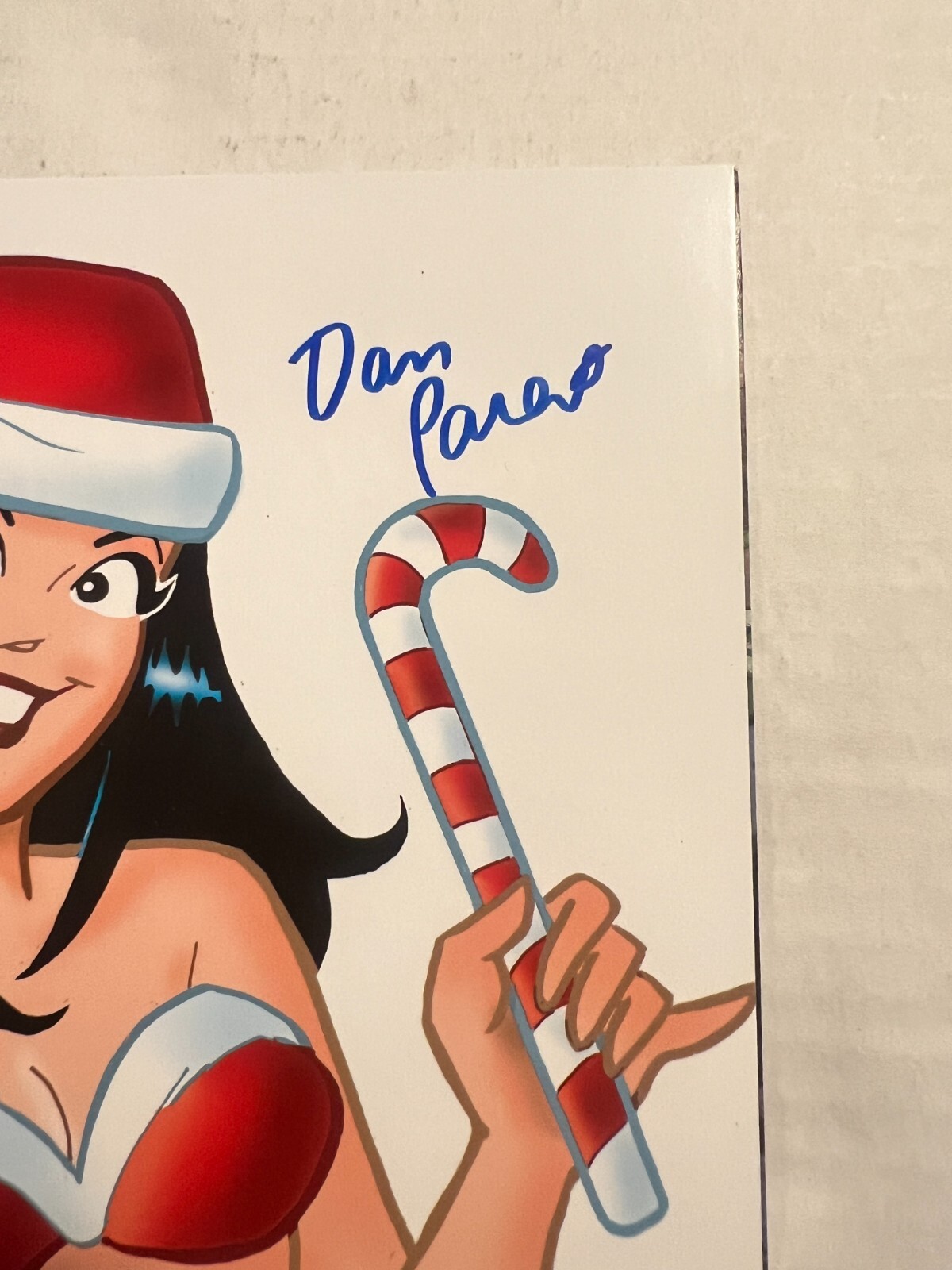 ARCHIE’S HOLIDAY MAGIC #1 DAN PARENT SIGNED VIRGIN VARIANT COVER ART 2022