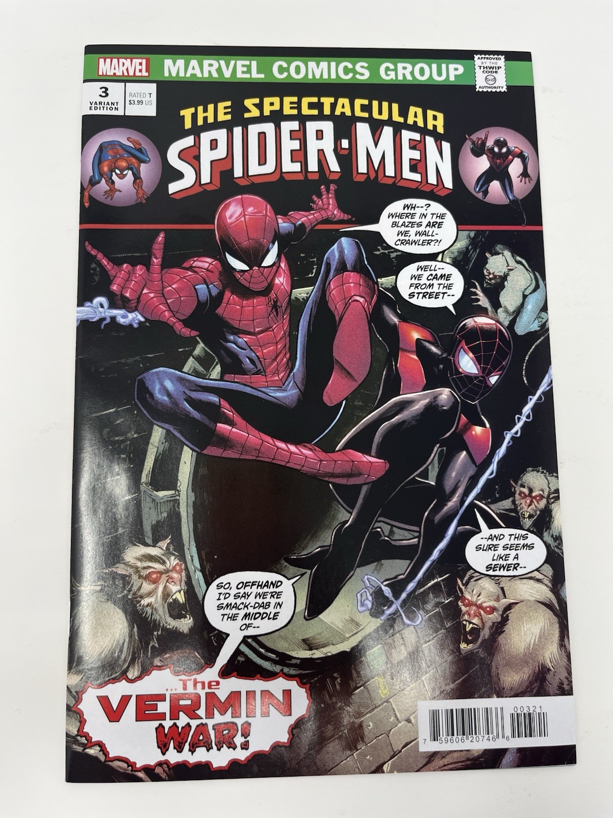 The Spectacular Spider-Men #3B Lee Garbett Vampire Variant Marvel