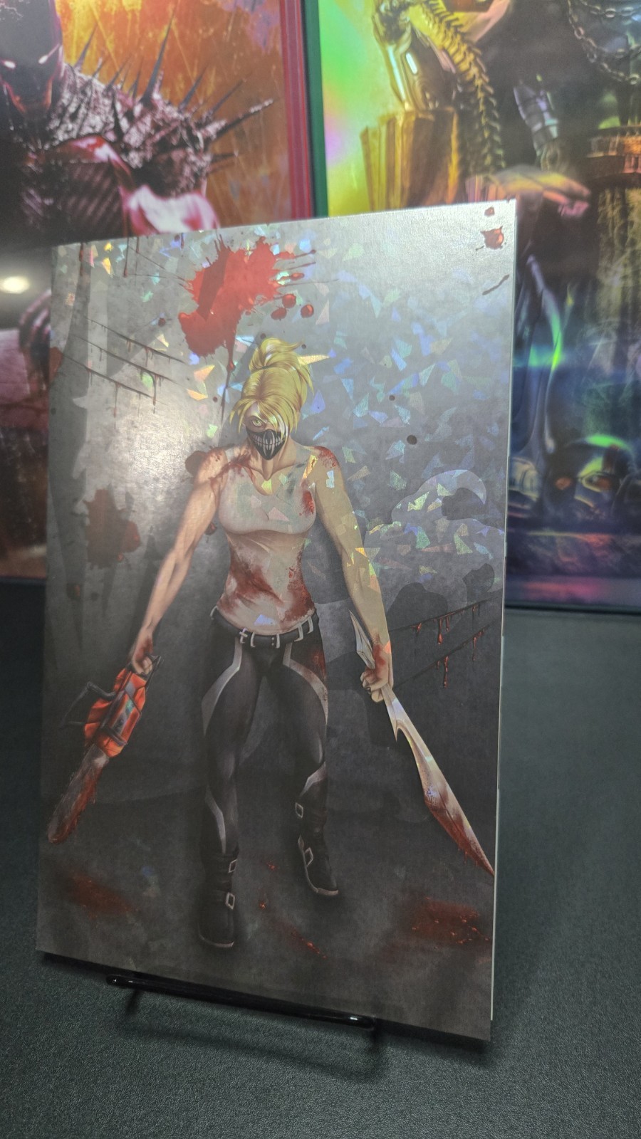 SIKTC CRACKED ICE FOIL C2E2 EXCLUSIVE Shechet Book (LTD 10) BY JESSICA SHORT