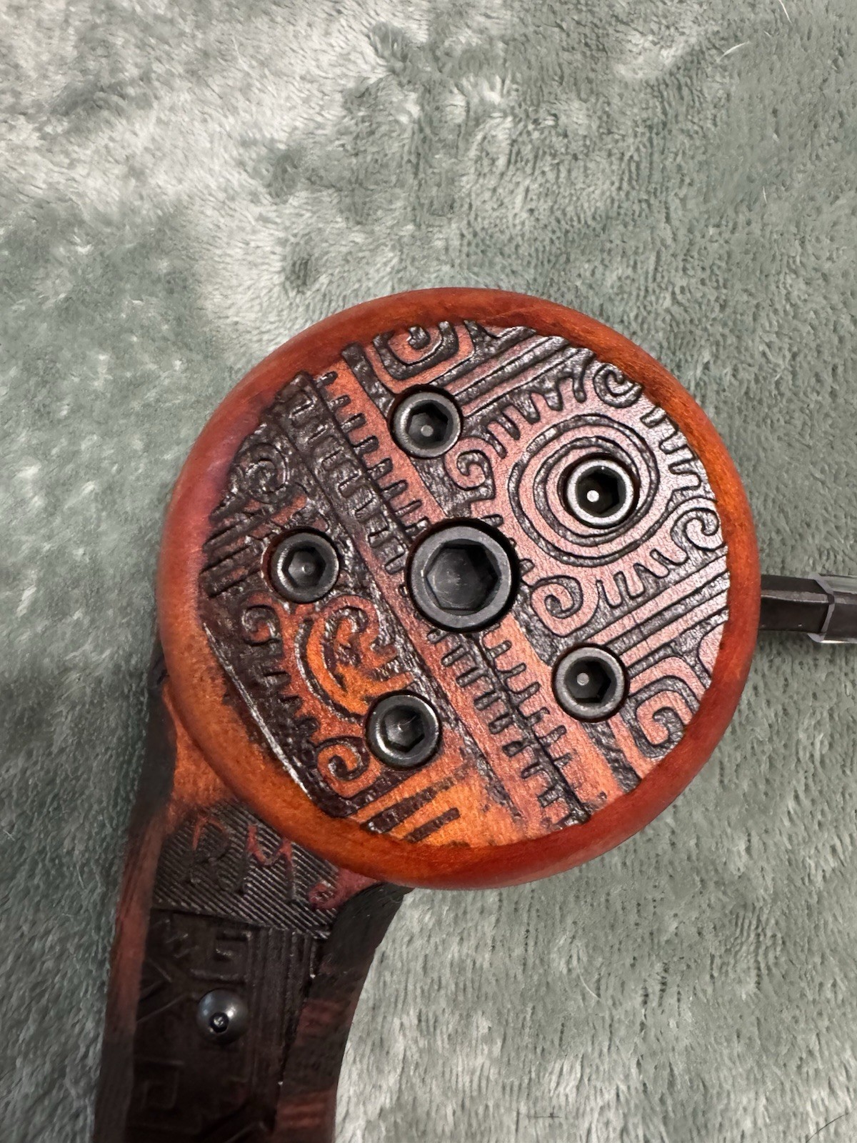 RMJ Tactical Gold Point Forge Ball Headed Club w/ Spike