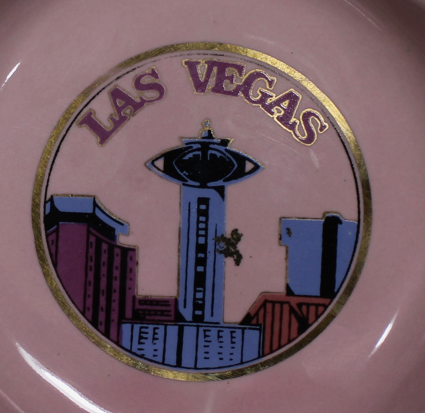 VINTAGE ADVERTISING ASHTRAY – LAS VEGAS