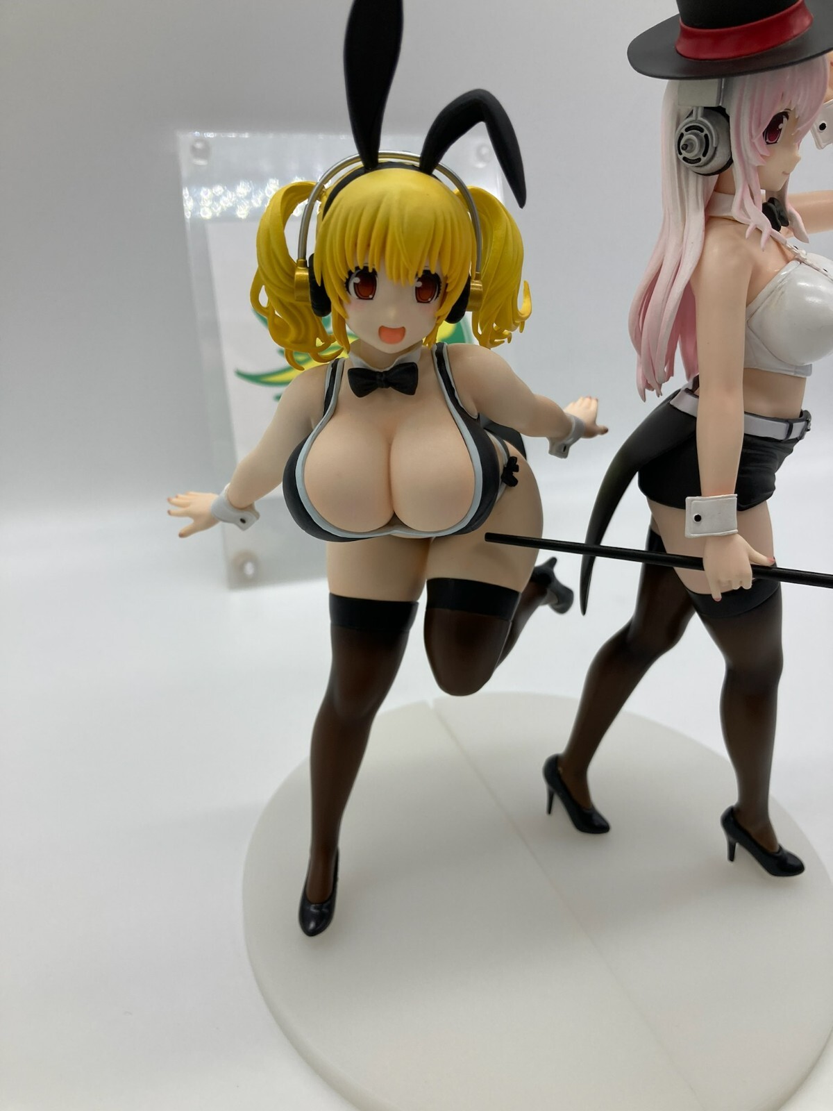 Super Sonico Pochaco Magic Show Magical Figure Doll Set of 2 Taito Prize Toy
