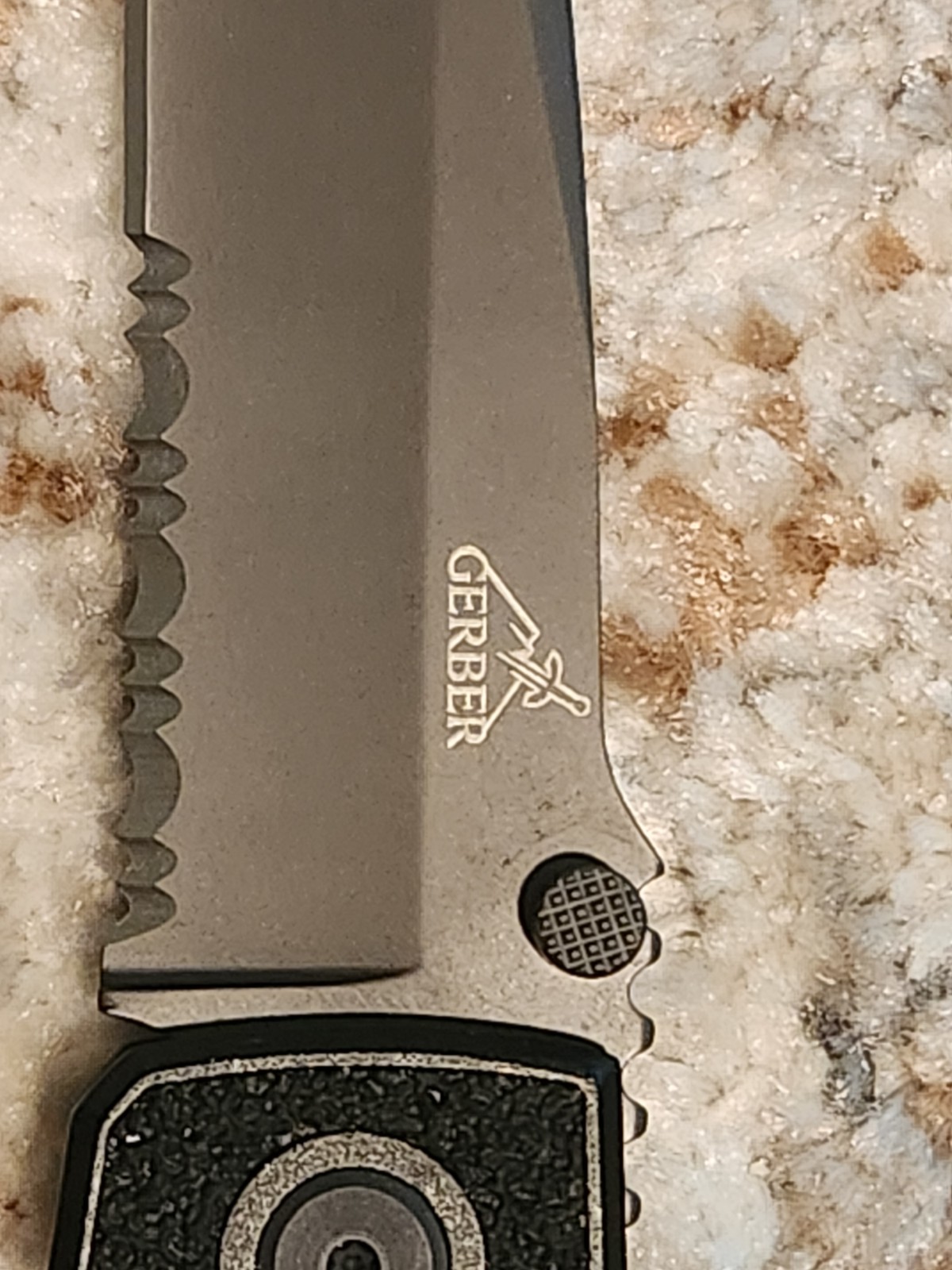 . Rare Gerber Icon Tactical Knife Bill Harsey Design Vintage Discontinued W/Box