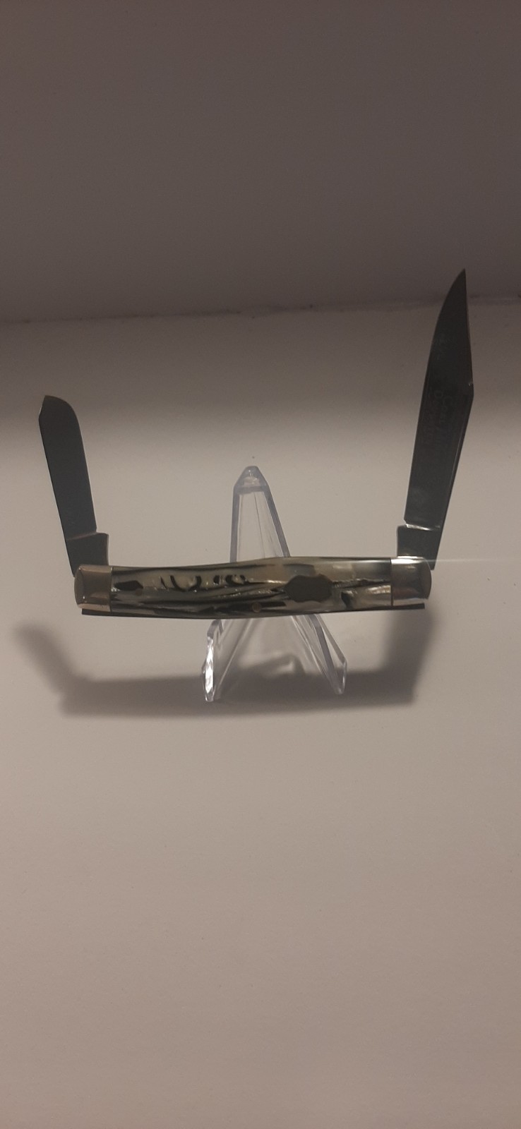 Frank Buster Coal Miner’s Daughter 2-Blade Slipjoint Clip/Pen Plastic Knife