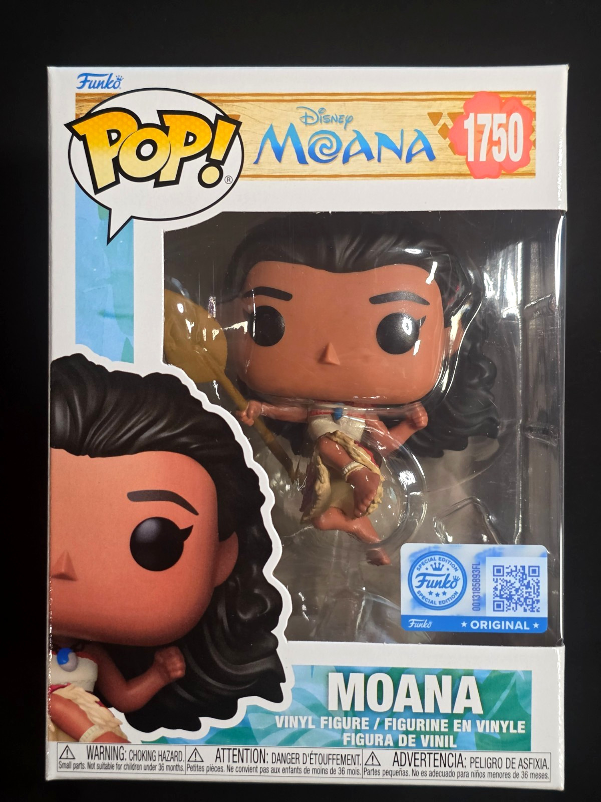 Funko Pop! – Moana #1750 (Leaping) – Specialty – Disney – Vinyl Figure