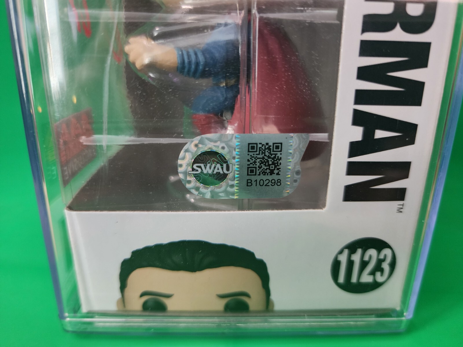 FUNKO POP SUPERMAN 1123 AAA ANIME EXCLUSIVE AUTOGRAPHED BY HENRY CAVILL SWAU