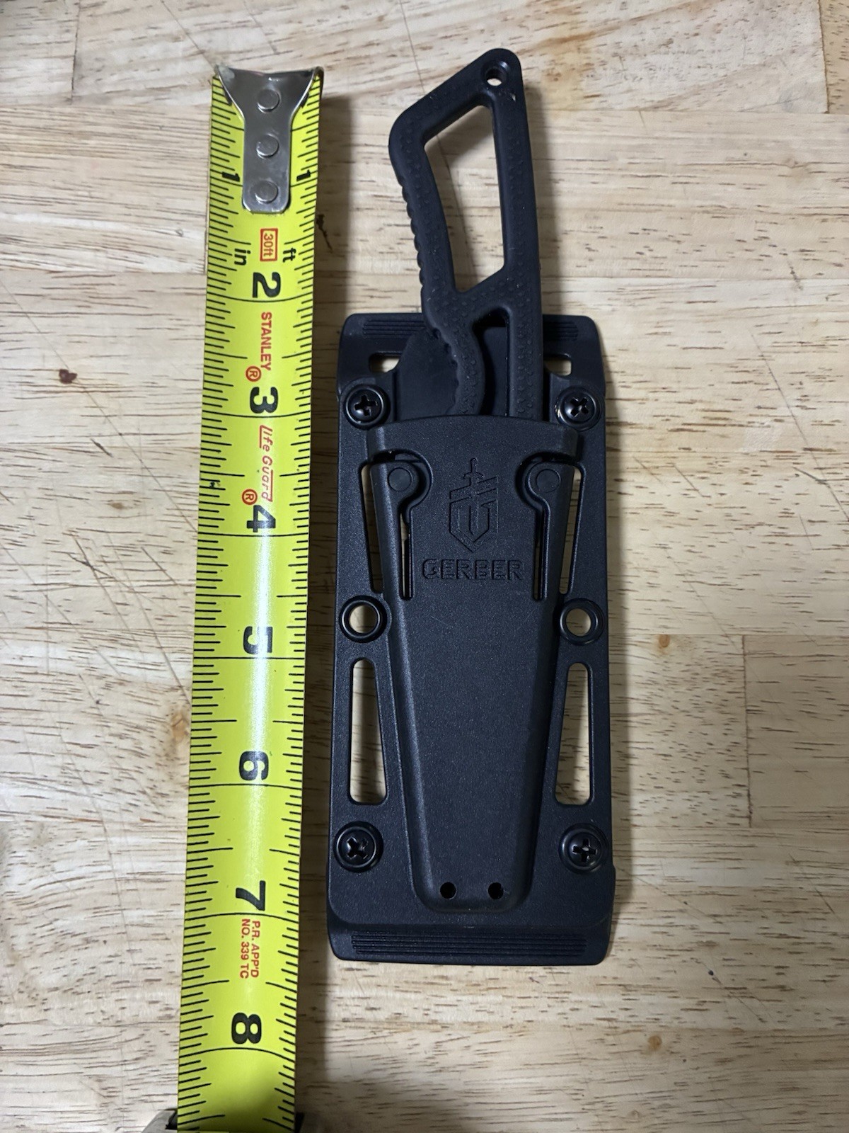 GERBER Ghostrike Knife 3.25″ 420 HC Steel Fixed Blade With Sheath Very Nice