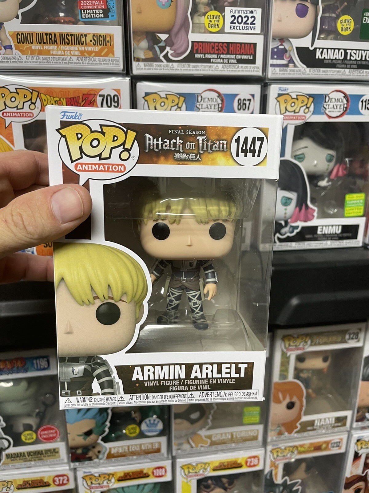 Funko Pop! Vinyl: Attack on Titan – Armin Arlelt #1447