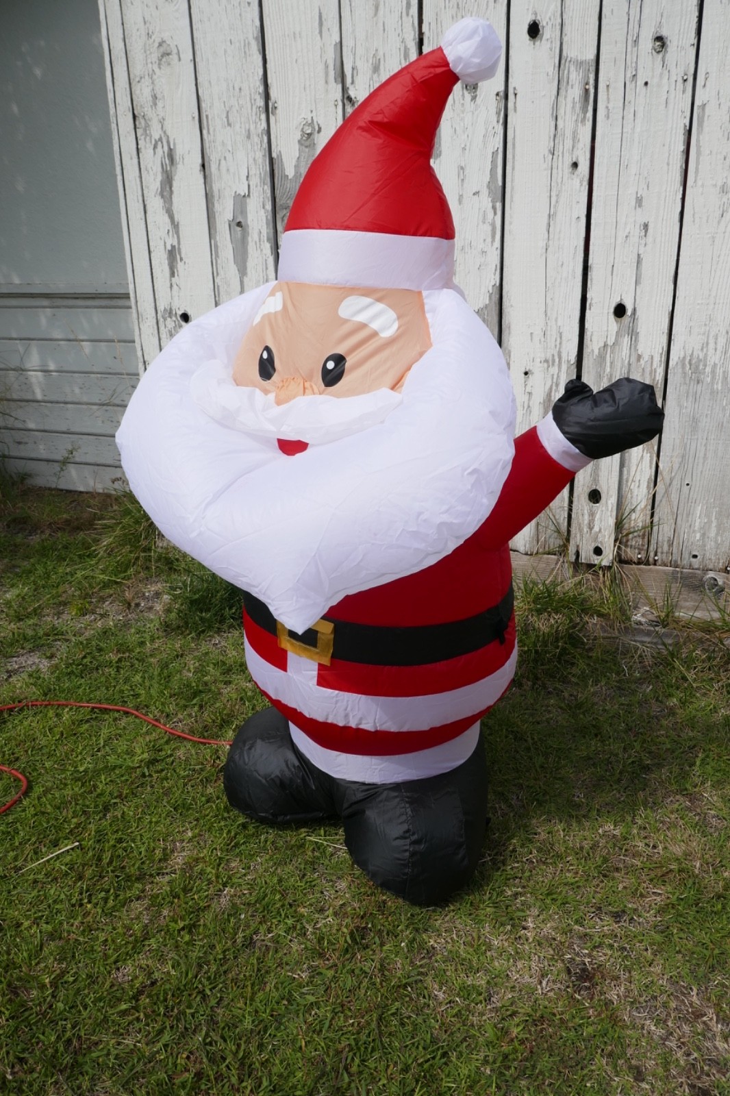 Holiday Time Airblown Inflatable Santa Christmas Yard Decor 4ft Tall