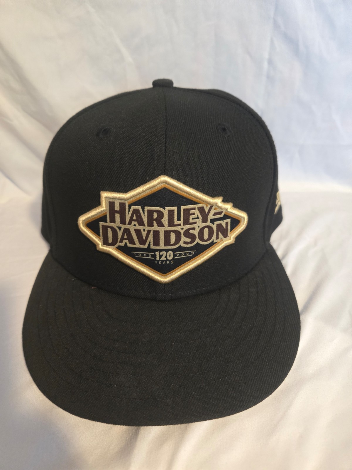 Harley-Davidson Hat Lot of 2 New 120th Anniversary Fitted 7 1/4 & Hawaii Cap