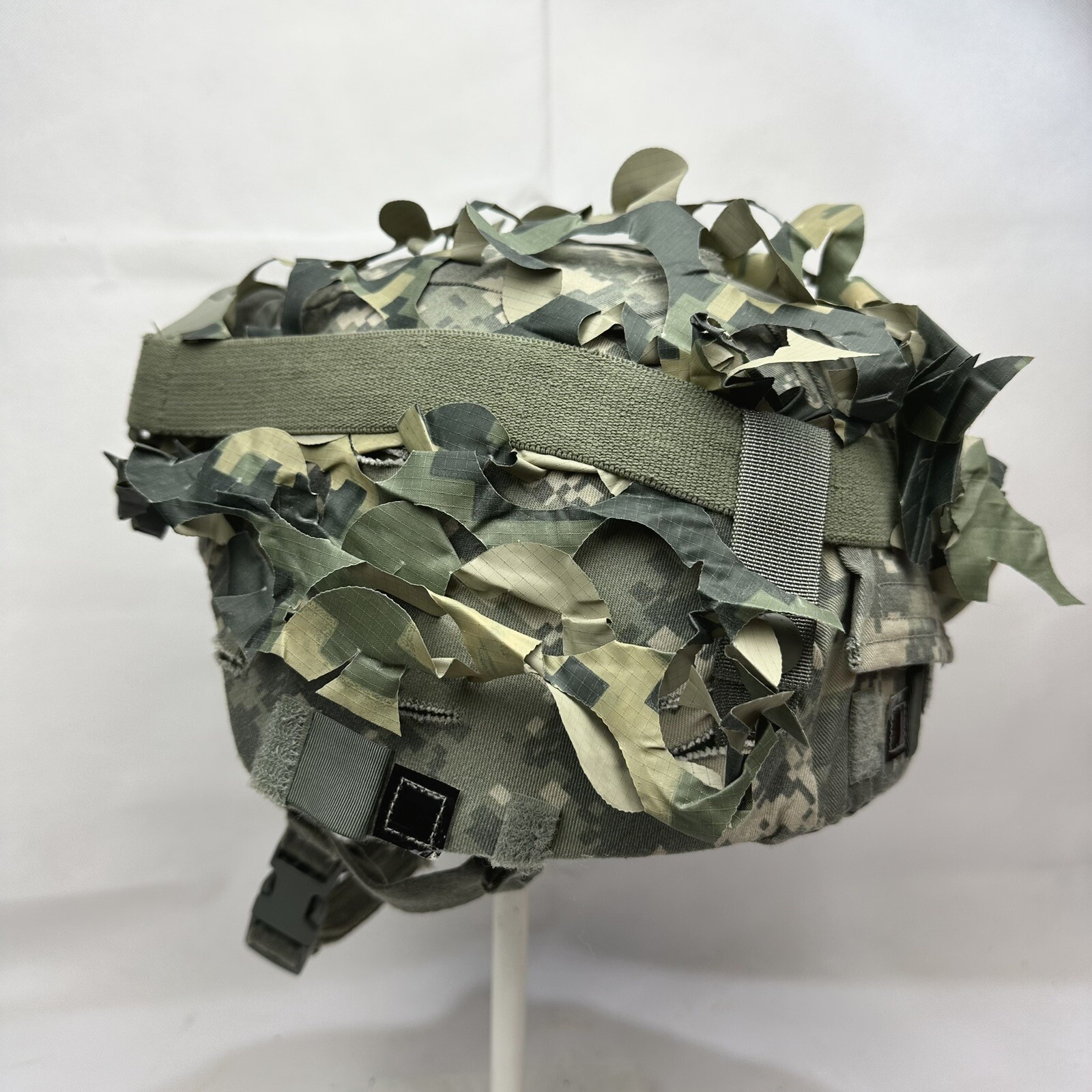 DIGITAL SAGE / FDE UCP Reversible Camo Net Helmet Cover Sniper Ghillie Netting