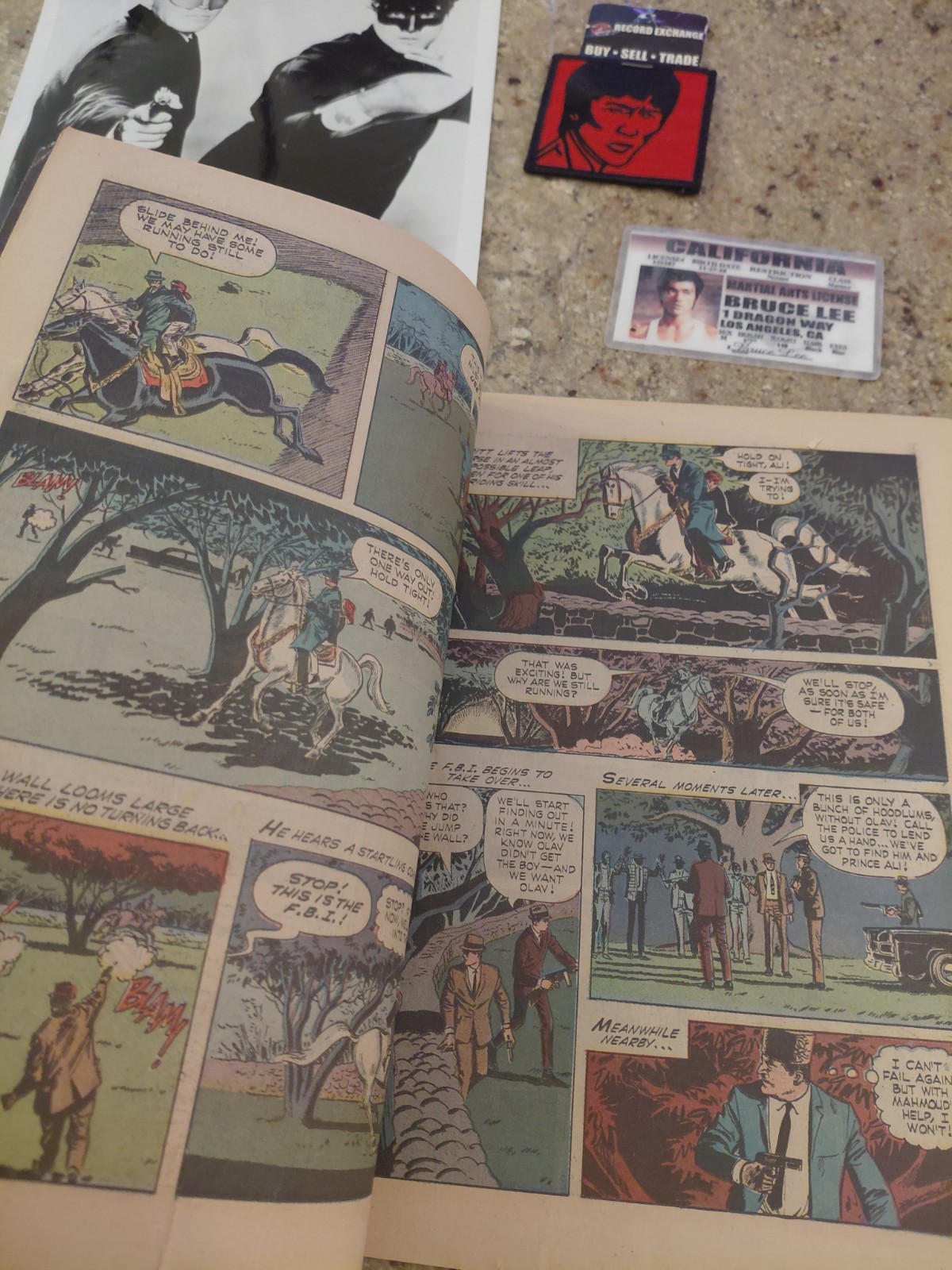 Bruce Lee Green Hornet Topps Cards comics magazine Lot