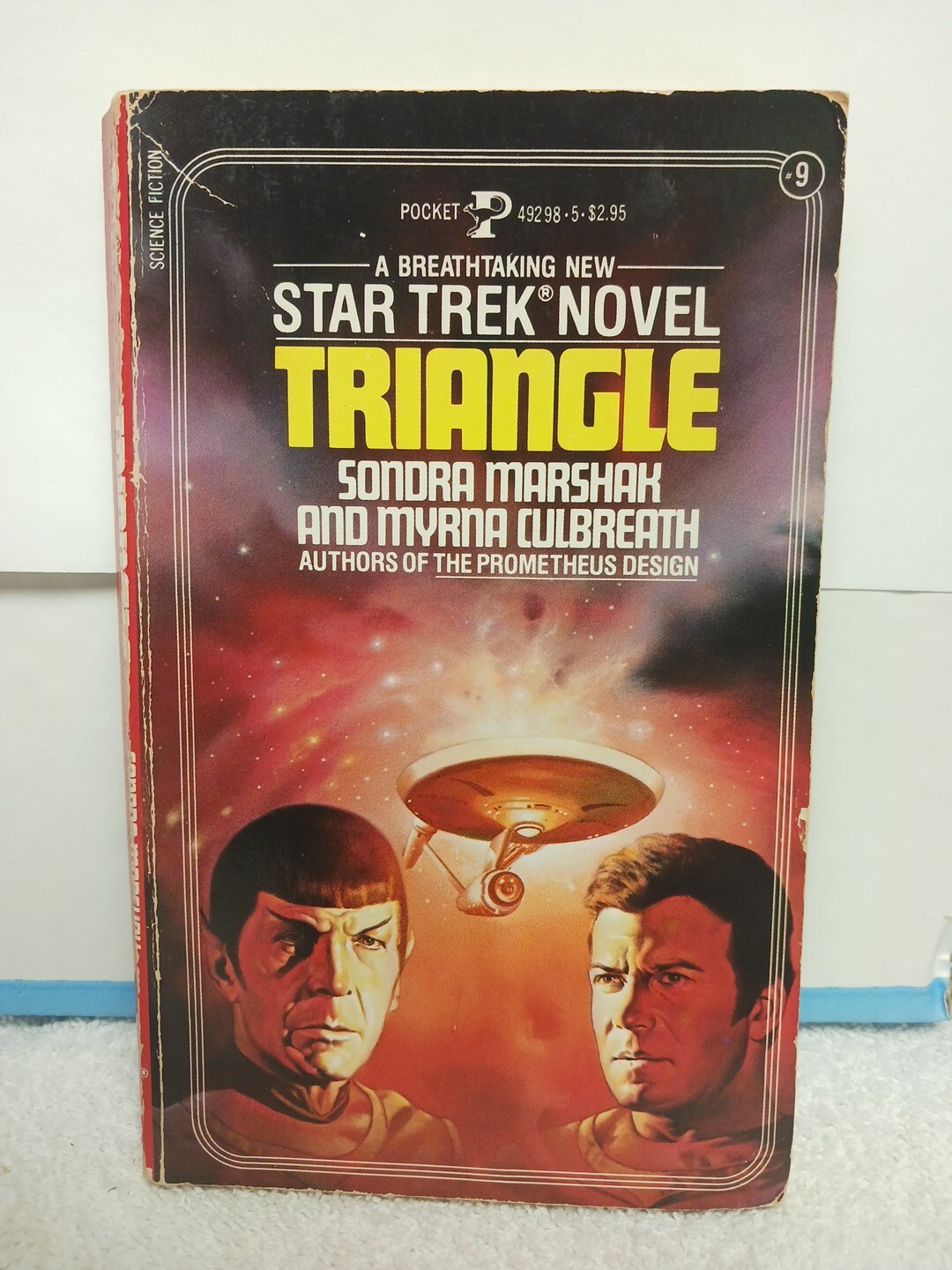 Star Trek TOS (PB Book Lot) Pocket Book Series 2, 9, 21, 44 Vtg Science Fiction