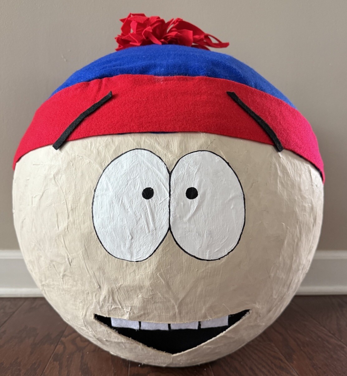 CUSTOM South Park Stan Marsh Halloween Best Costume Mask Overhead Homemade