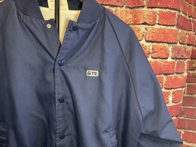 General Telephone & Electronics Corporation GTE Employee Vintage Jacket Size Med