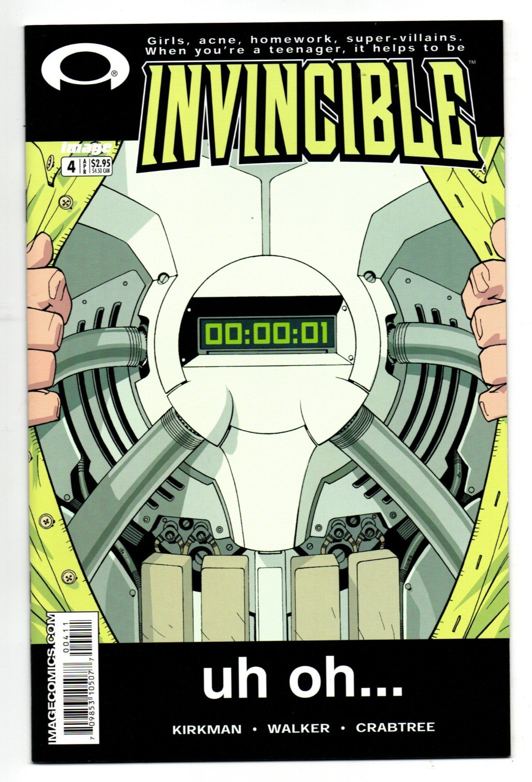 Invincible #4 NM High Grade Key 1st Print Image Comics 2003 Robert Kirkman