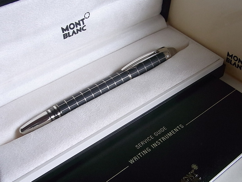 Montblanc Starwalker Metal Rubber Fountain Pen 14K B Nib