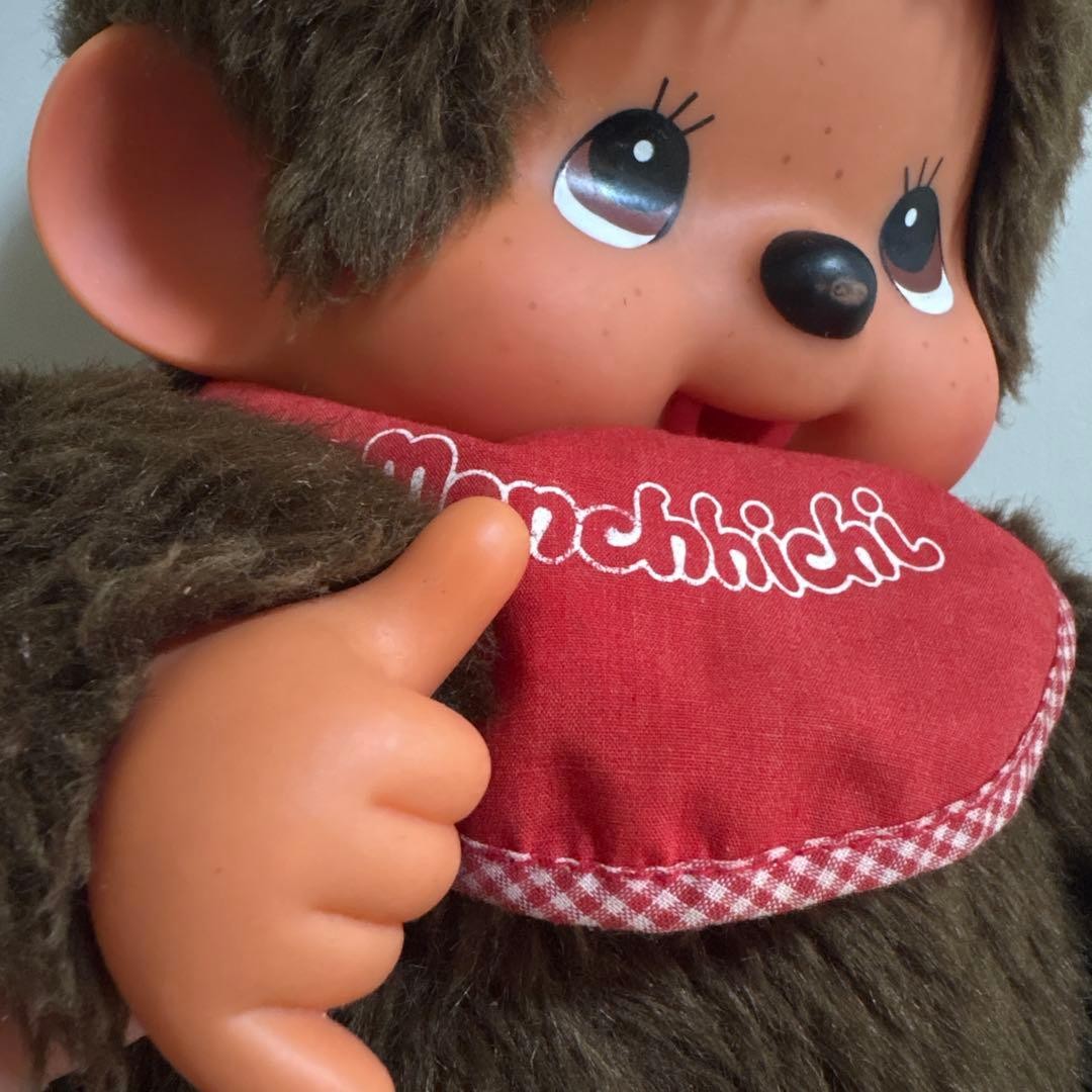 Rare Monchhichi Girl Approximately 30cm