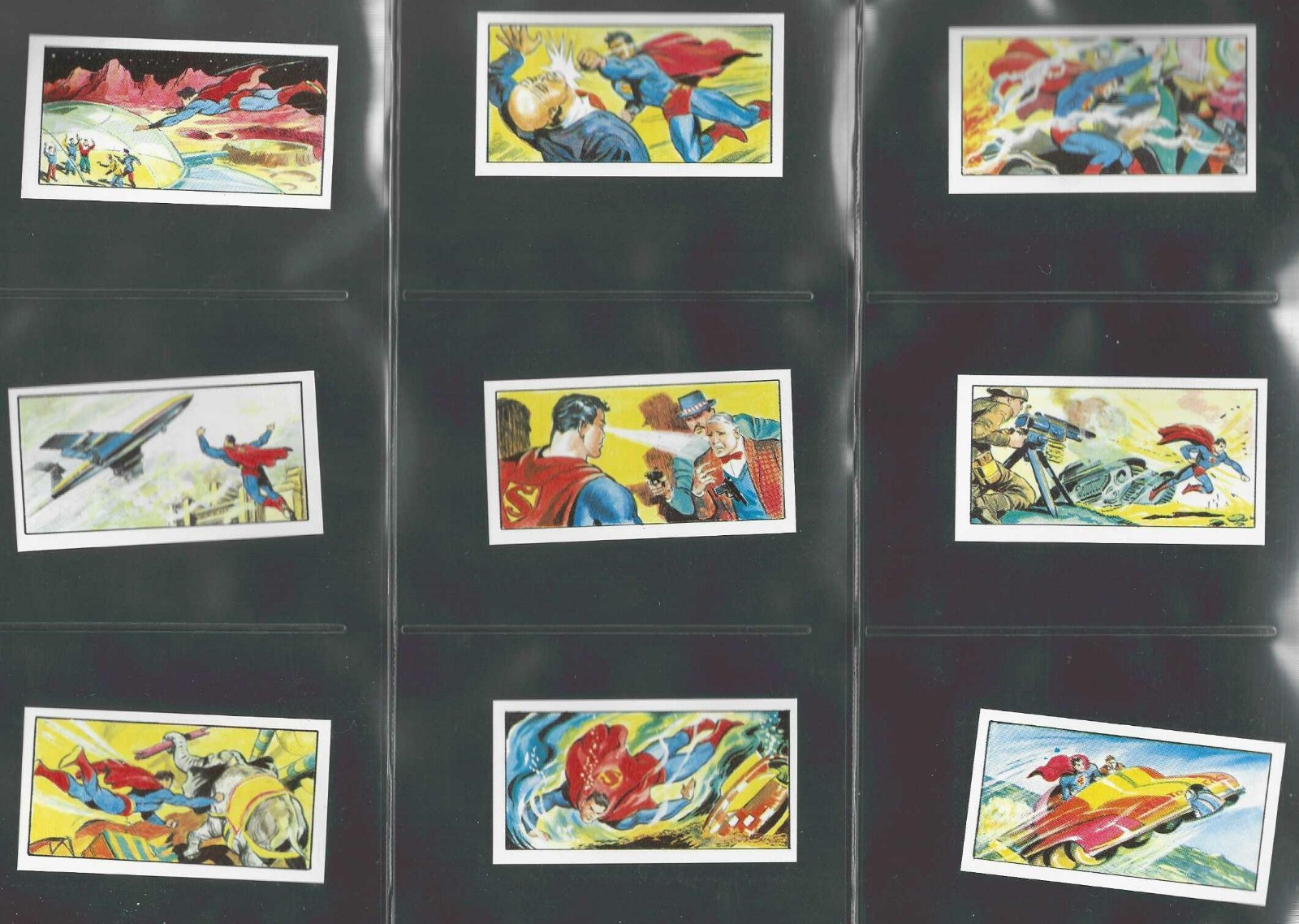 1967 Primrose Confectionery Superman Near Mint or Better Complete 50 Card Set